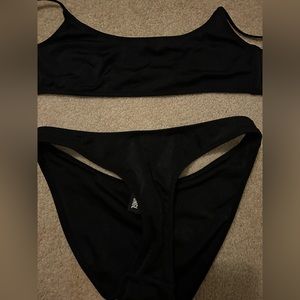 Black Triangl Bathing suit